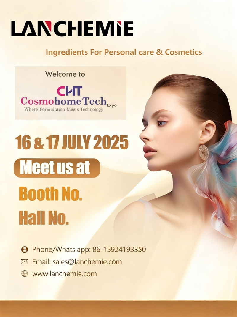 LANCHEMIE Shines at India's Cosmohome Tech Expo, Taking a Crucial Step in Deepening Its Footprint in the South Asian Cosmetic Ingredients Market